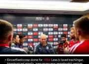 爱游戏官方登录入口-恩菲尔德赛前发布会：全队信心满满迎战阿尔希拉尔