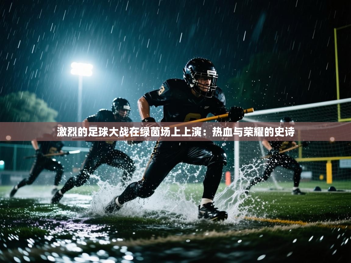 激烈的足球大战在绿茵场上上演：热血与荣耀的史诗  第2张