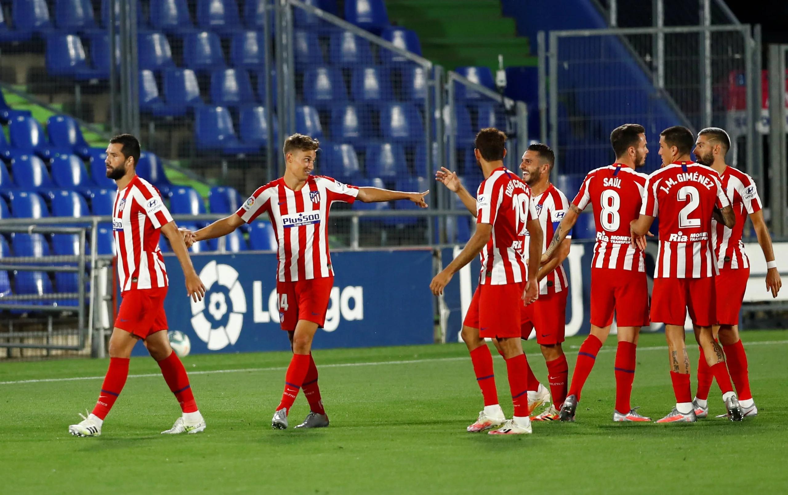 马德里竞技豪取联赛四连胜，争冠气息浓厚