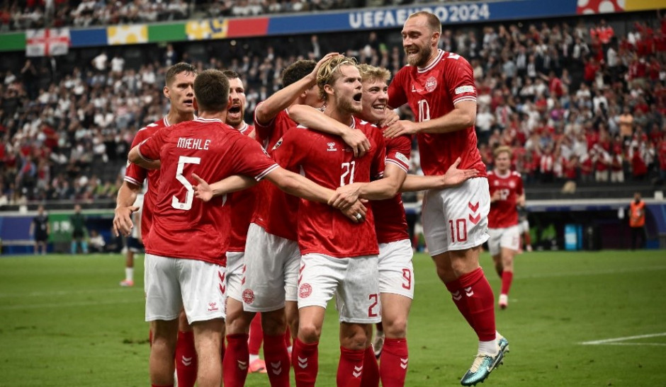 丹麦队在欧国联比赛中取得胜利 丹麦队在欧国联比赛中取得胜利