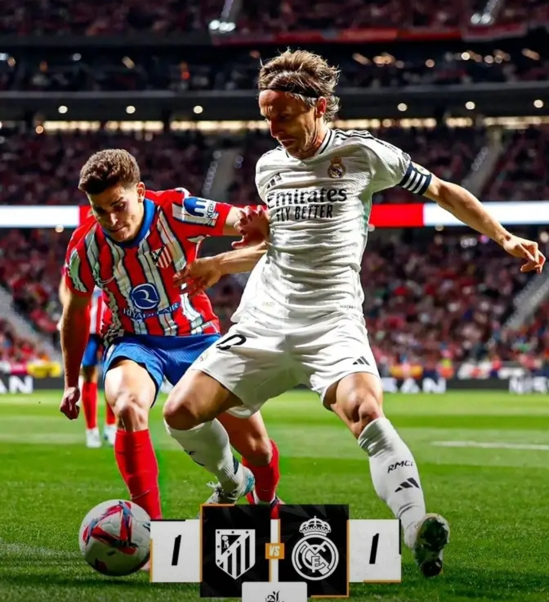 皇马队长真核发威，马德里德比大胜收官